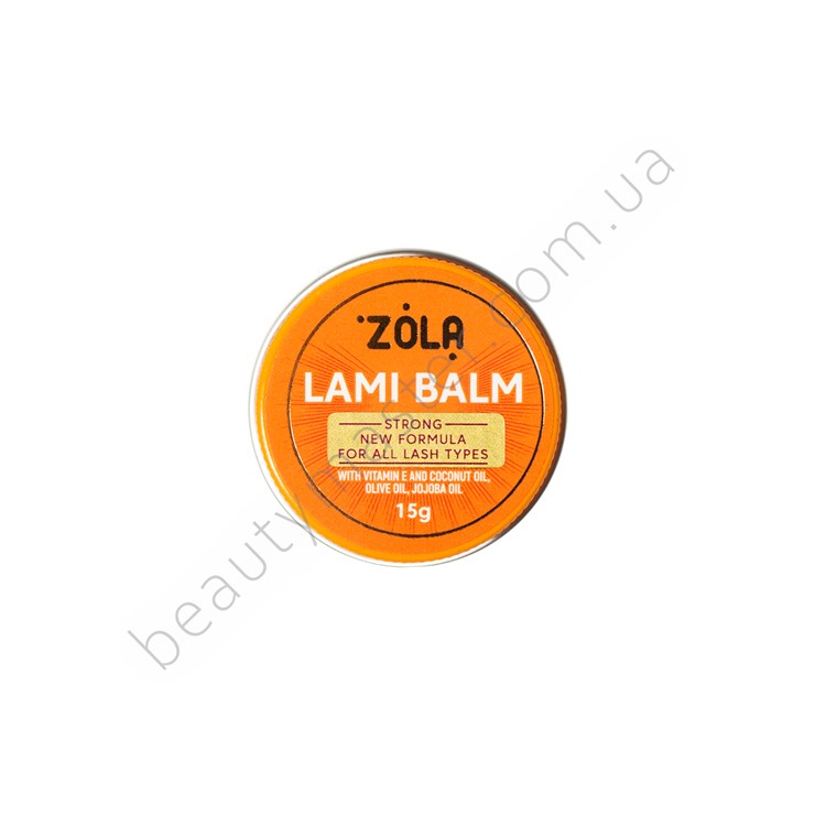 ZOLA Glue-free glue for lamination of eyelashes LAMI BALM ORANGE 15 g