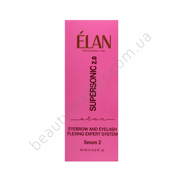 ELAN Expert eyebrow and eyelash flexing system "SUPERSONIC 2.0" Serum 2, 10 ml