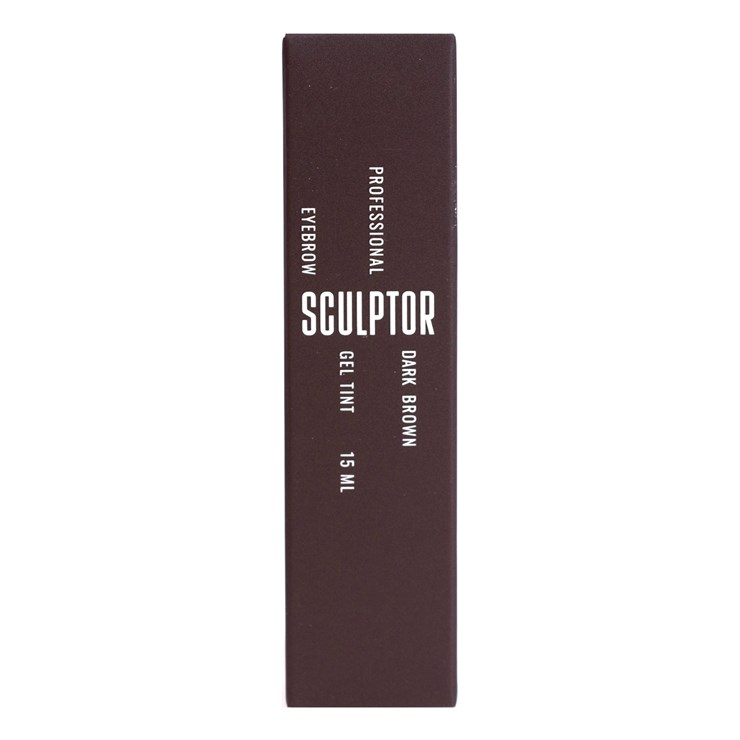 SCULPTOR Гель-краска для бровей dark brown 15 мл