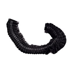 Dandelion cap, with 2 elastic bands, black