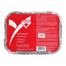 Lycon Lycojet cera caliente con brillo Rubí 1 kg