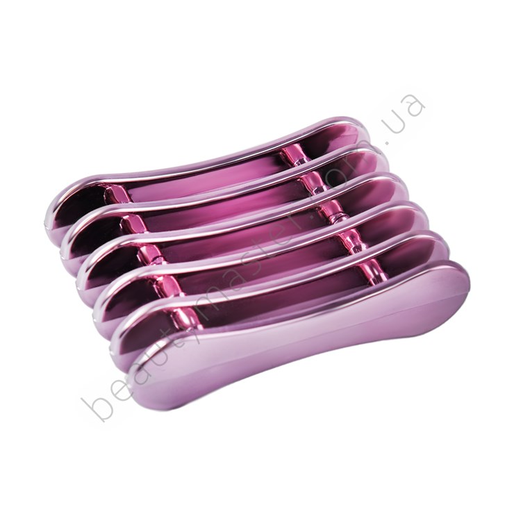 Подставка-решетка для кистей, карандашей горизонтальная розовая