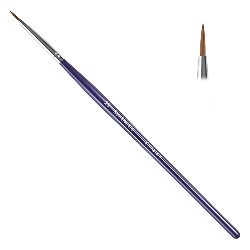 Creator Synthetic No. 28 round eyebrow brush