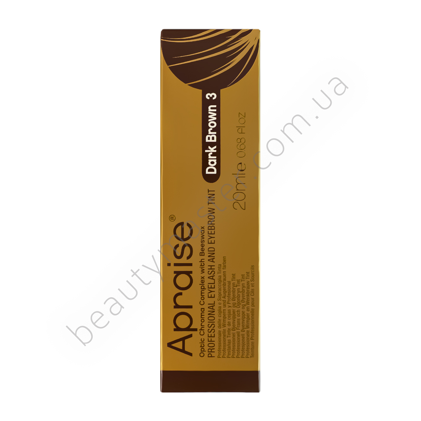 Apraise Eyebrow and lash tint brown 3 AMMYCLE FREE, 20 ml