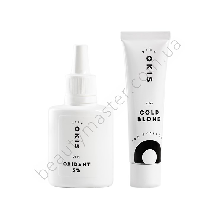 OKIS BROW Cold blond brow color 15 ml with oxidizer 20 ml