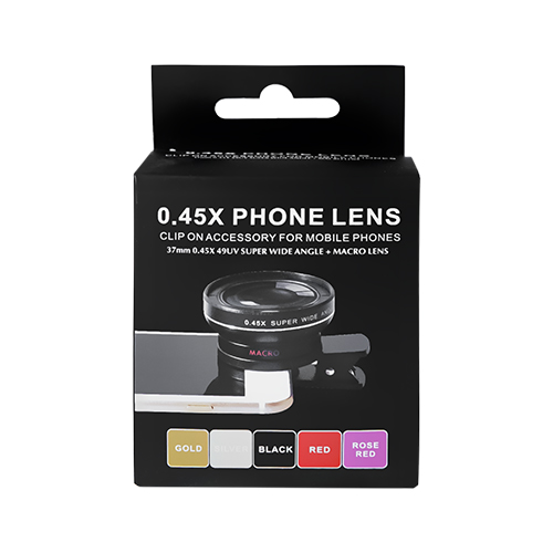 HD lens for mobile phone (macro and wide-angle)