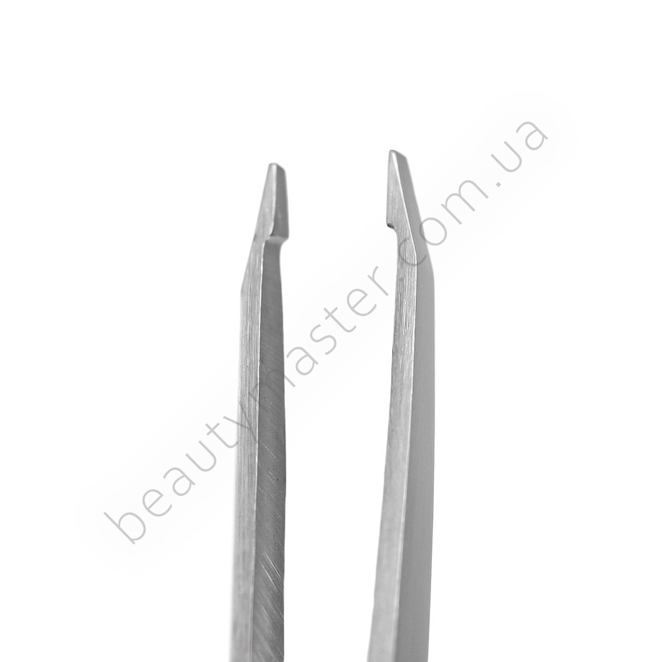 ZOLA Пінцет для брів SILVER скошений