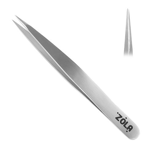 ZOLA SILVER eyebrow tweezers