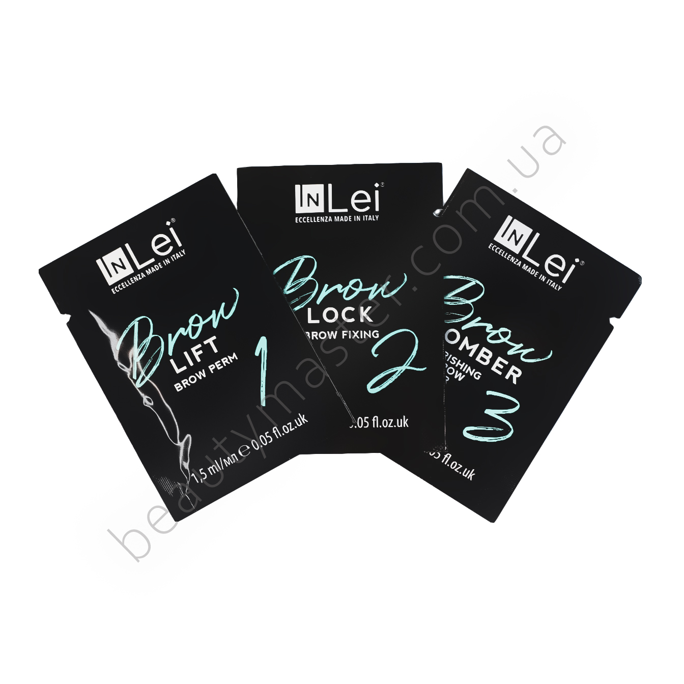 In Lei BROW BROW комплект саше 1+2+3; + BROW BOMBER 3 фл 15мл