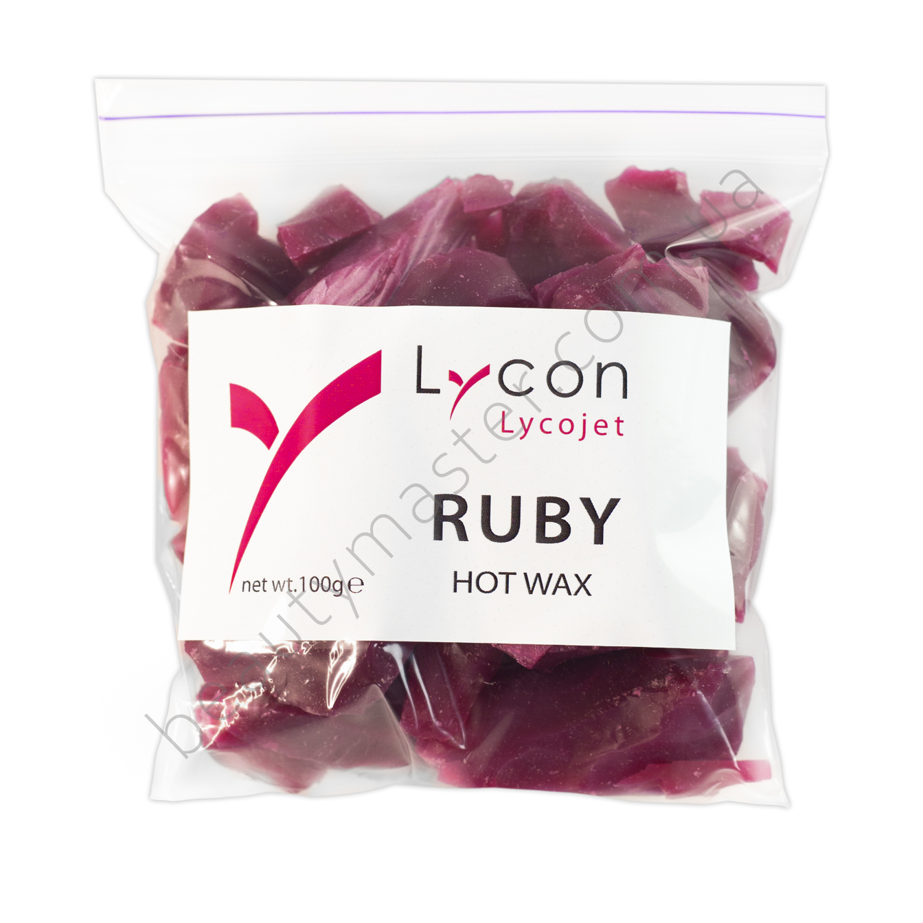 Wosk na gorąco Lycon Lycojet z rubinowym połyskiem 100 g