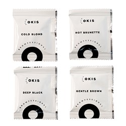 OKIS BROW Set of 4 colors in an oxidizer-free sachet