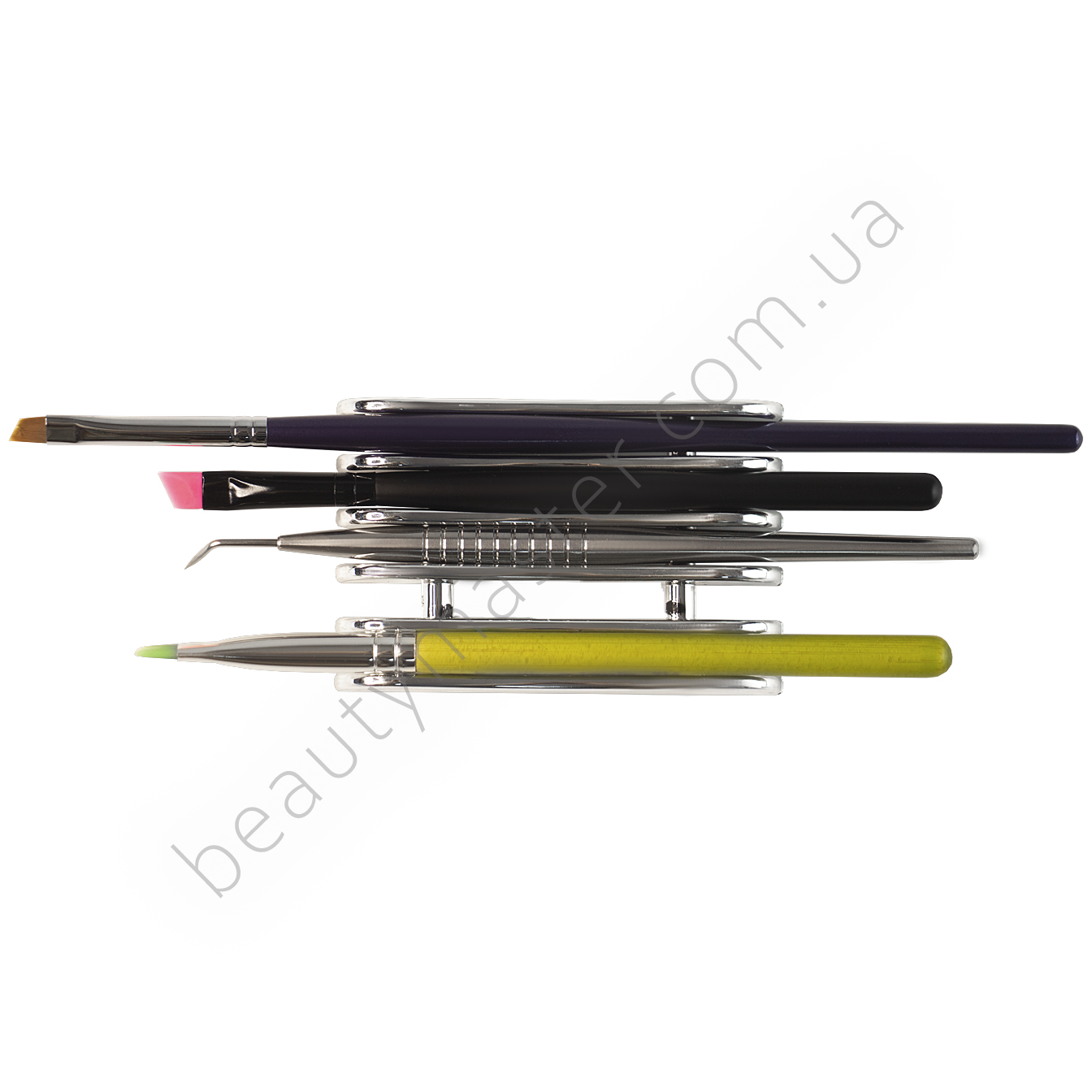 Підставка-решітка для пензлів, олівців горизонтальна рожева