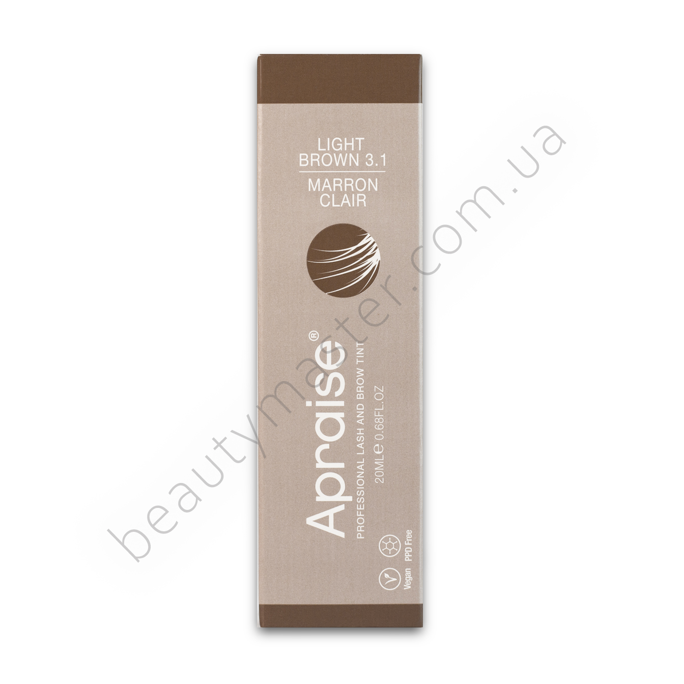 Apraise VEGAN PPD FREE Фарба 3.1 світло-коричневий light brown 20 мл