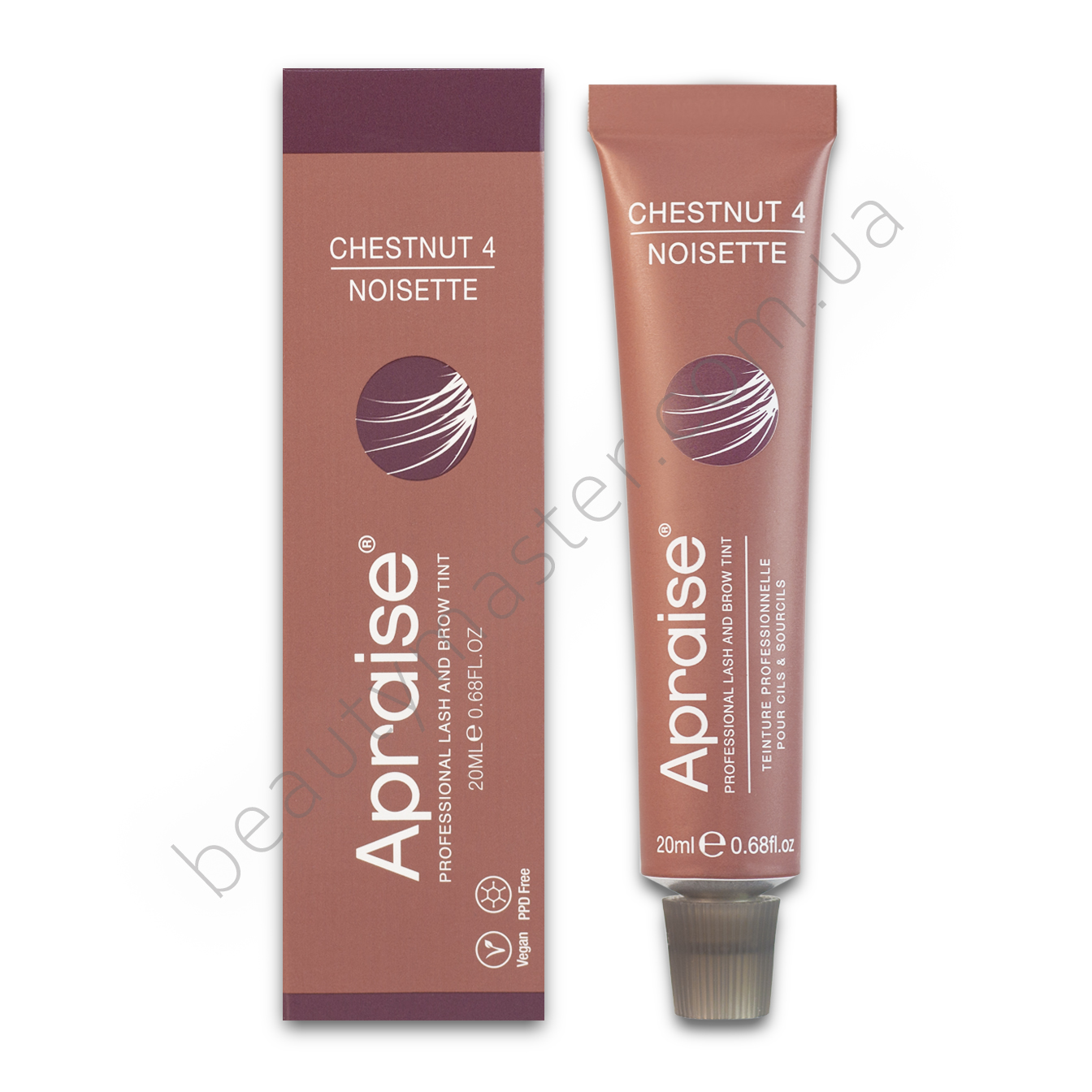 Apraise VEGAN PPD FREE Paint 4 chestnut 20 ml