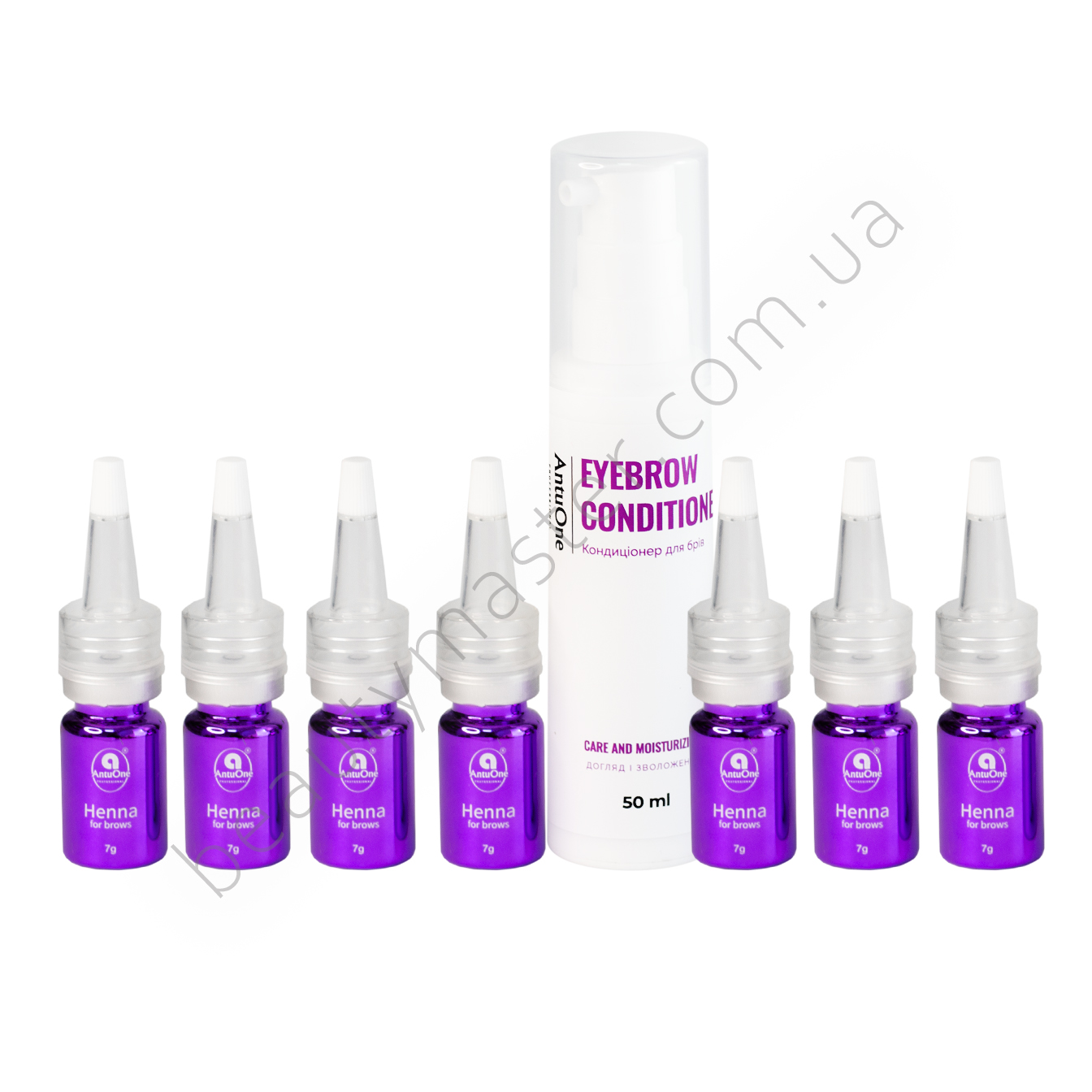Zestaw AntuOne Henna 7 g + odżywka do brwi