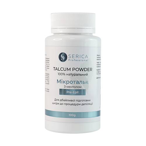 Serica Microtalc Pre-Epil con mentol 100 g