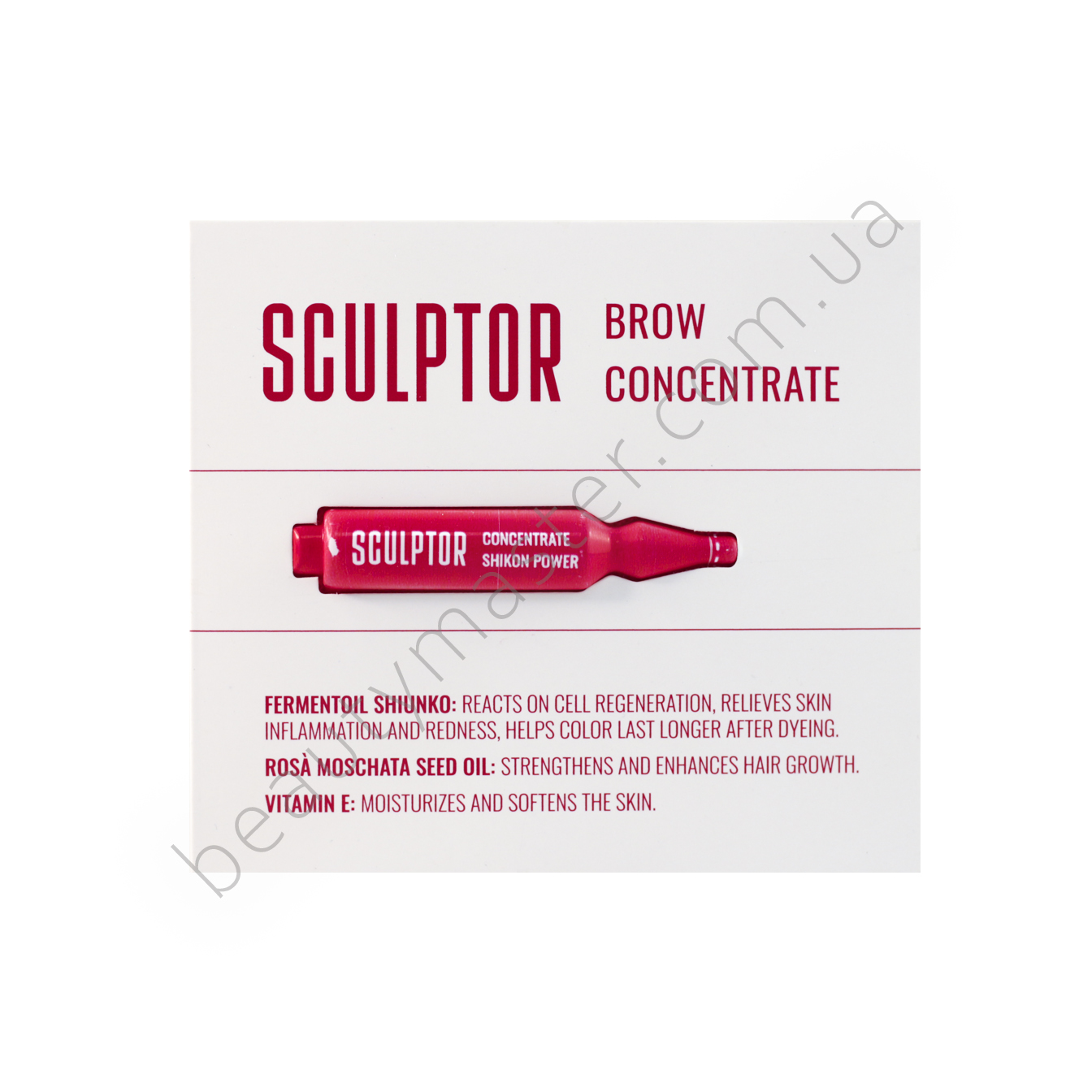 SCULPTOR Preparat do pielęgnacji brwi CONCENTRATE SHIKON POWER 1,5 ml