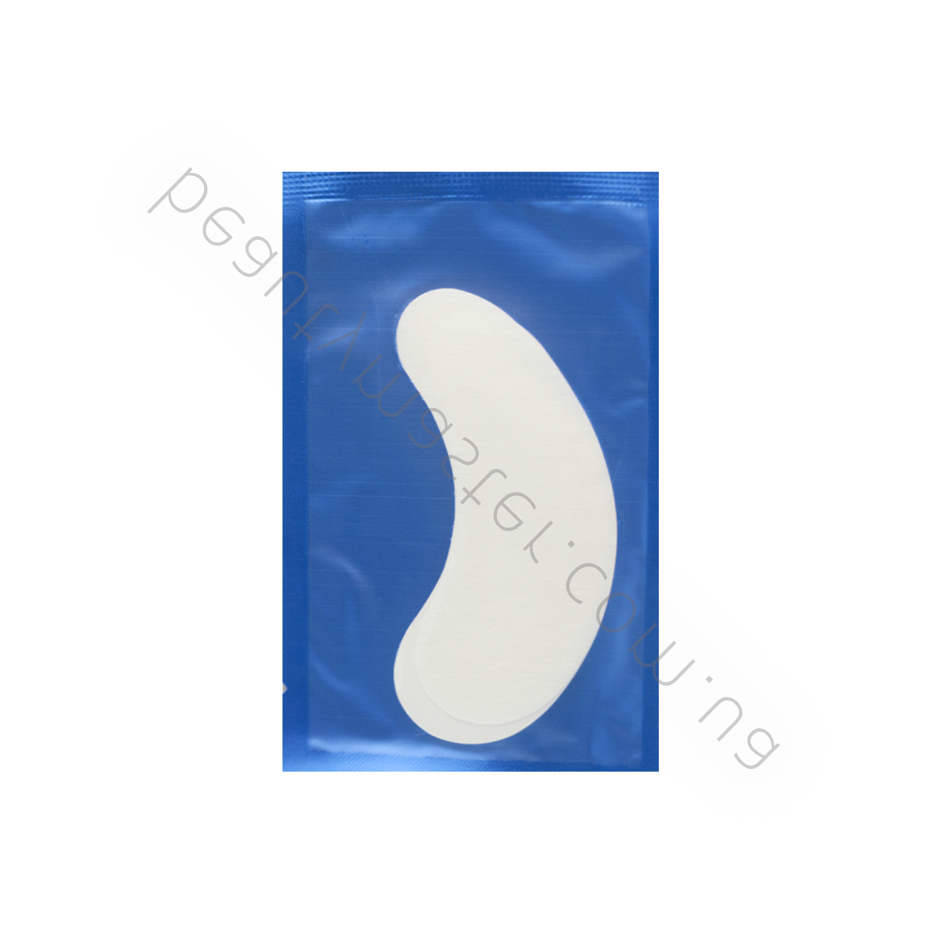 Гидрогелевые патчи для ресниц, синие, набор (50 шт)