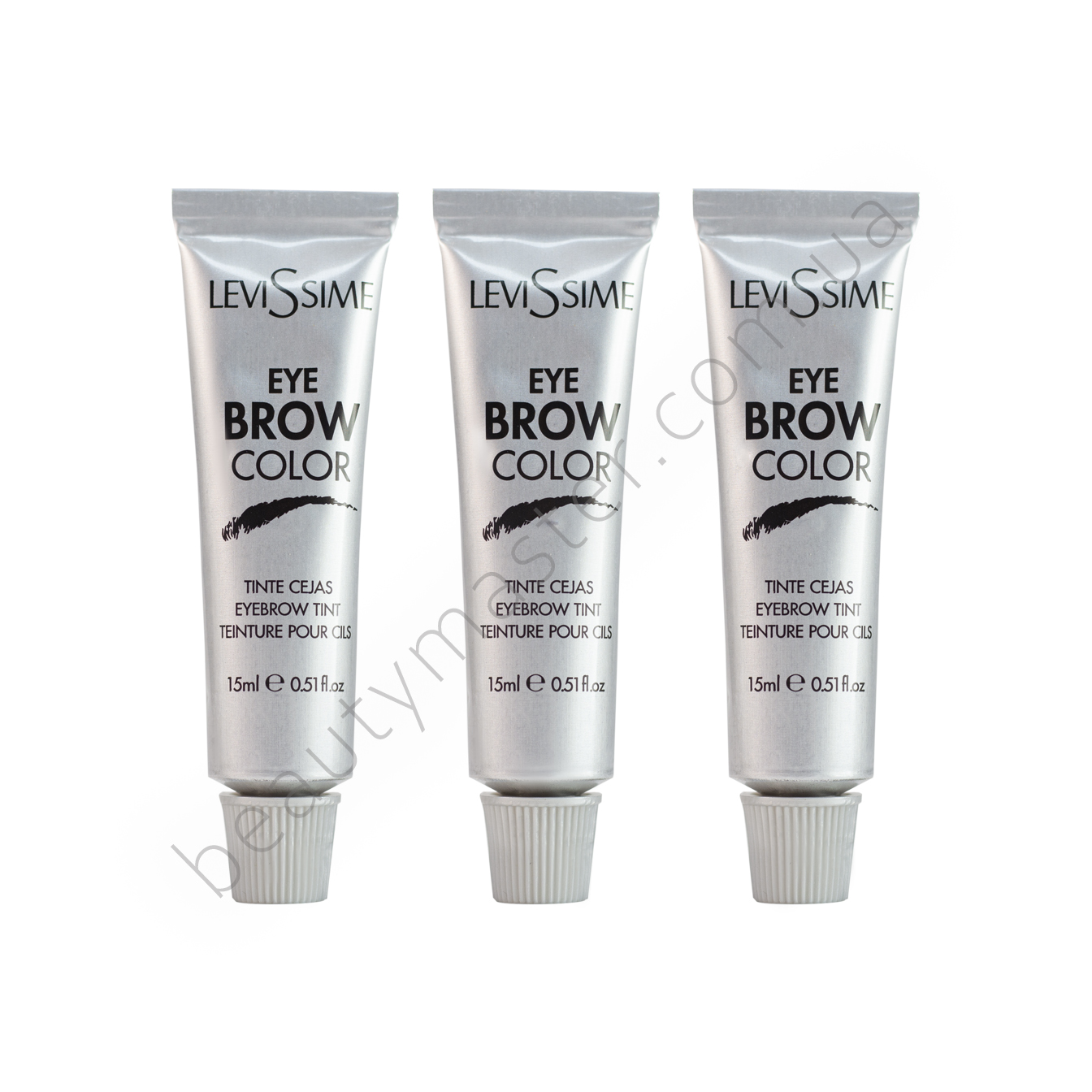 Levissime Eye brow color Corrector set (A-66 indigo, i-11 ice, R-5 red wine)