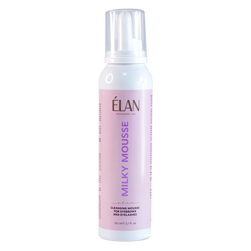 ELAN MILKY MOUSSE cleansing mousse for eyebrows and eyelashes