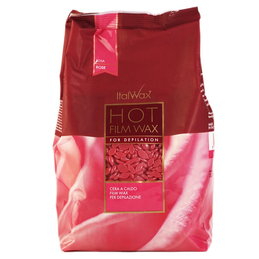 ItalWax Горячий пленочный воск Роза 1кг