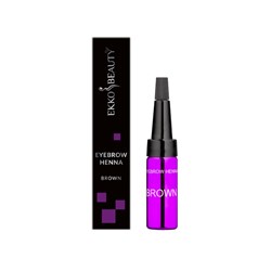EKKOBEAUTY Хна для бровей Brown 7 г