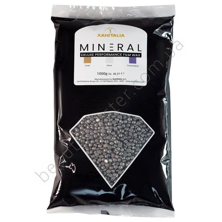 Xanitalia Wax in granules Silver Mineral Delux 1 kg