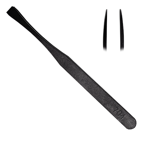 Plastic tweezers 93308 straight, width 6.5 mm