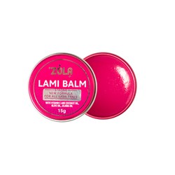ZOLA Glue-free glue for eyelash lamination LAMI BALM PINK 15 g