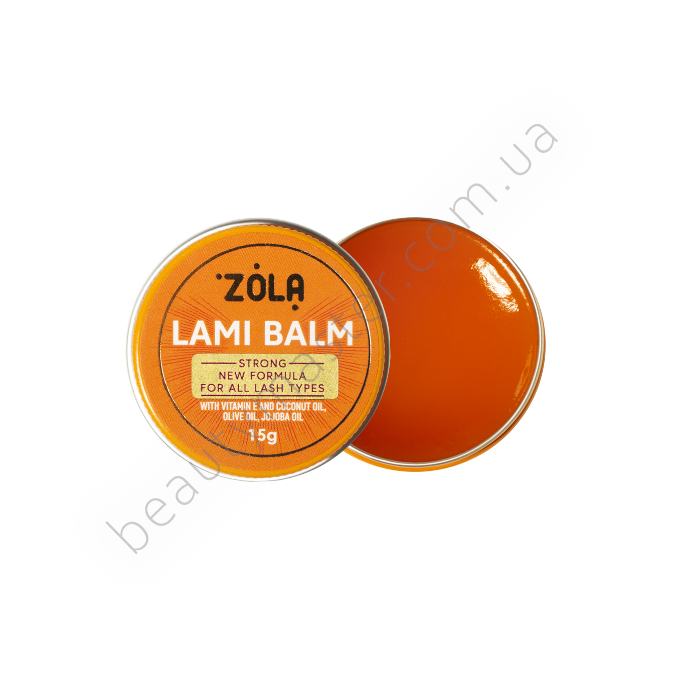 ZOLA Клей без клею для ламінування вій LAMI BALM ORANGE 15 г