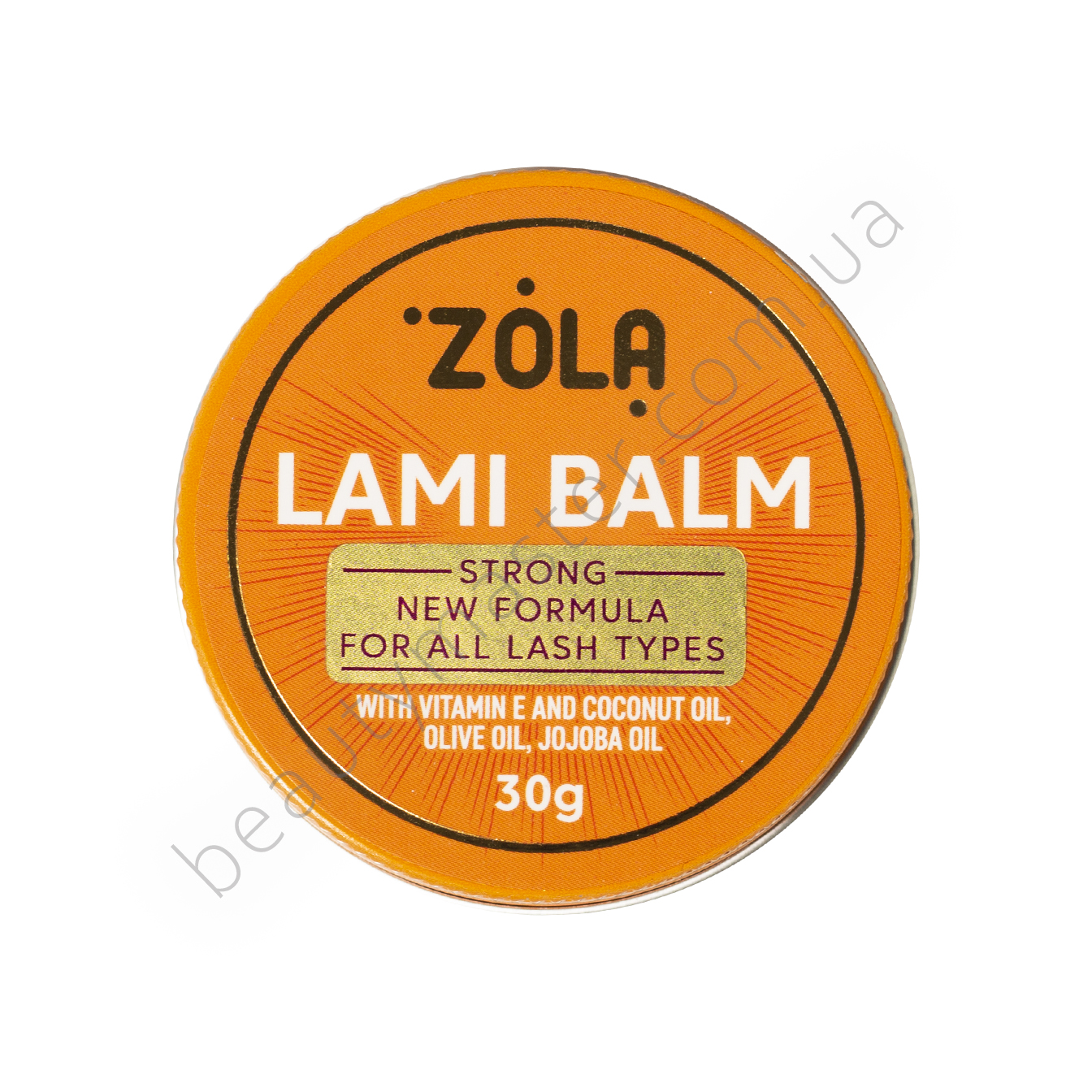 ZOLA Клей без клея для ламинир-я ресниц LAMI BALM ORANGE 30 г