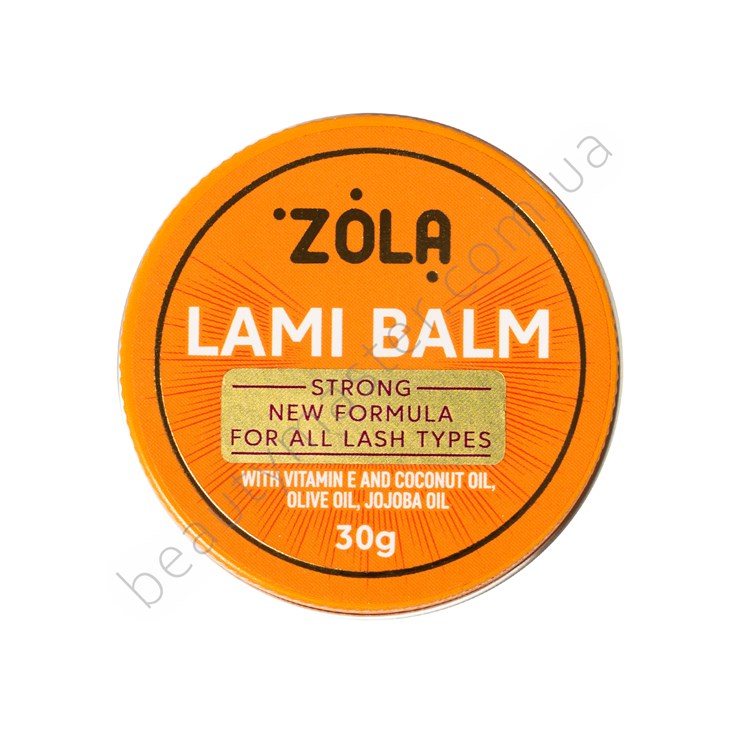 ZOLA Pegamento sin cola para laminación de pestañas LAMI BALM ORANGE 30 g