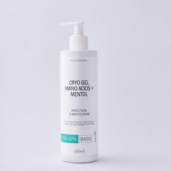 Elenis Крио гель с ментолом до депиляции 500 мл