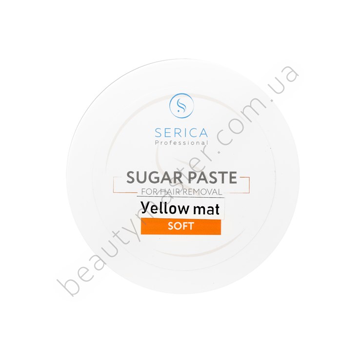 Serica Матовая сахарная паста Soft желтая 750 г