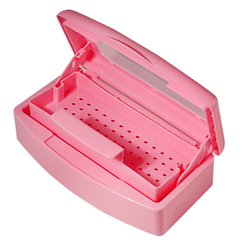 Контейнер для дезінфекції рожевий
