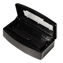 Contenedor de desinfección negro