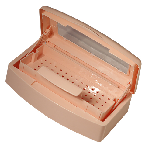 Контейнер для дезінфекції персиковий