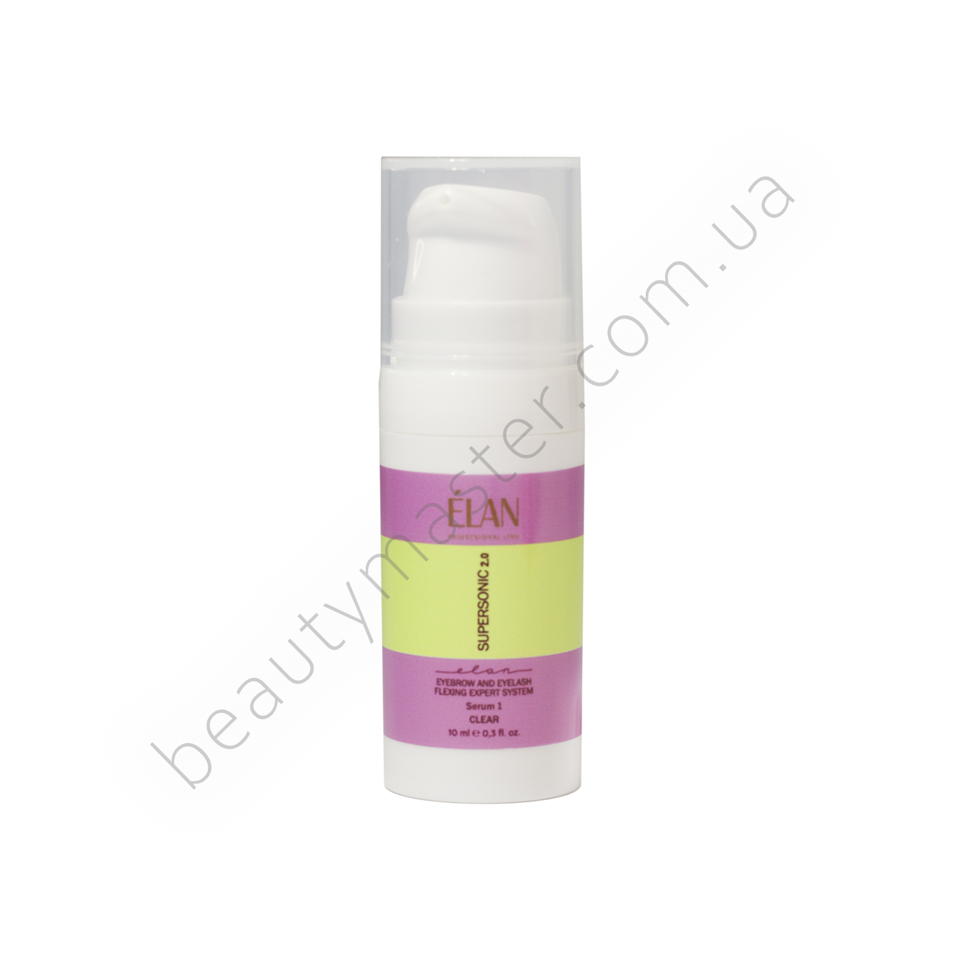 ELAN Експерт-система флексингу брів та вій «SUPERSONIC 2.0» Серум 1 CLEAR, 10 мл