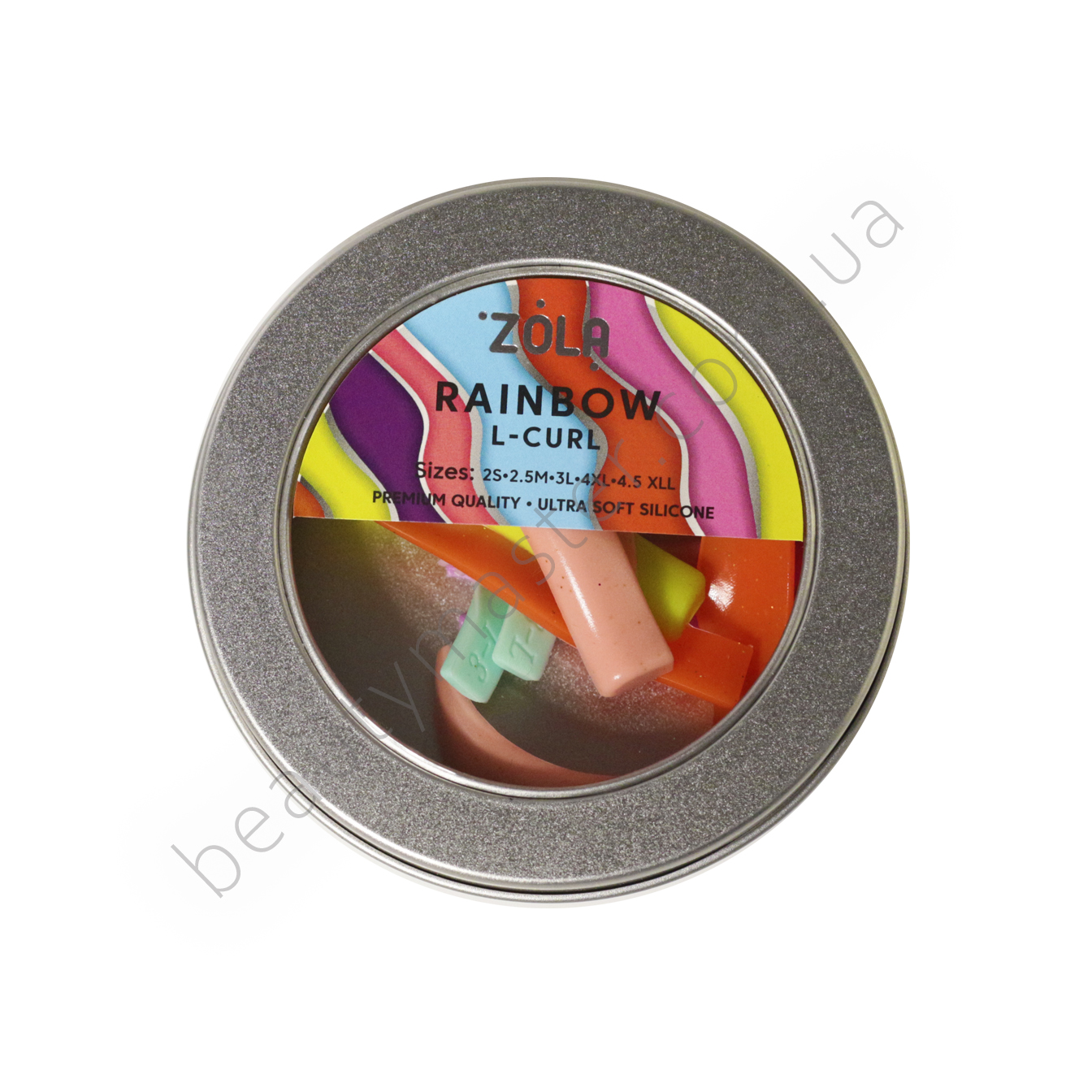 ZOLA Валики для ліфтингу Rainbow L-curl 7 пар