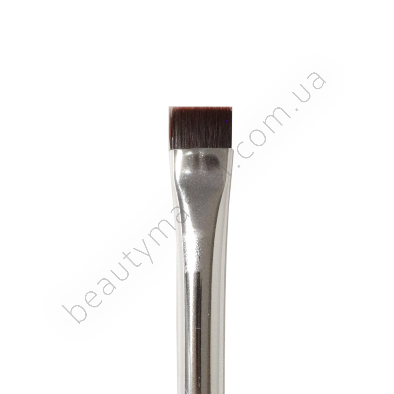 OKIS BROW Пензель L2 black прямий для підчищення ліній з нейлону