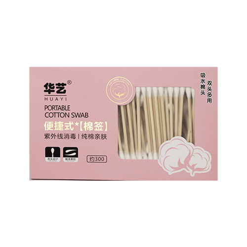 Cotton swabs wood 300 pcs
