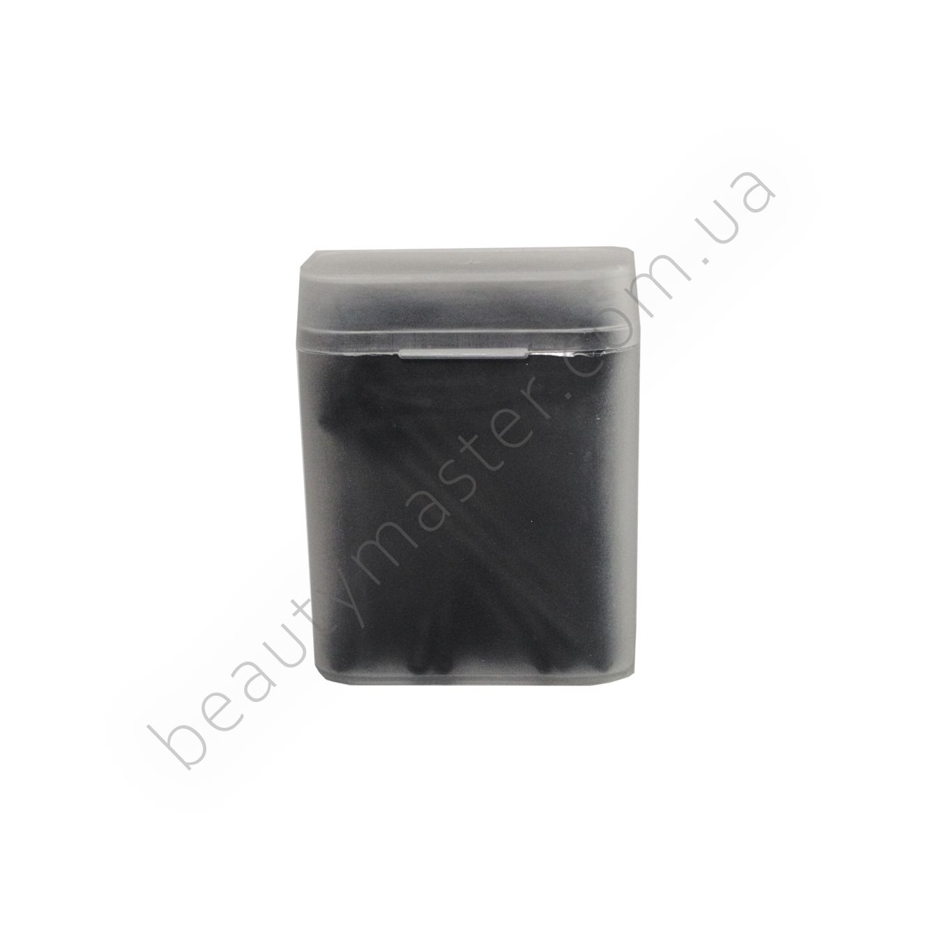 Ватные палочки черные двухсторонние (круглая/плоская) 100 шт