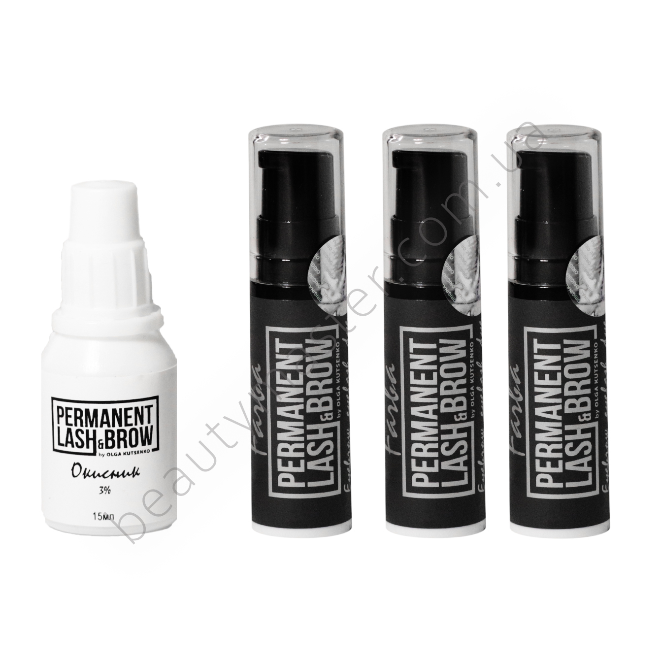 Permanent l&b Набор краски для бровей MINI