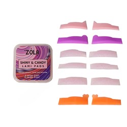 ZOLA Валики для ліфтингу Shiny & candy lami pads 6 пар
