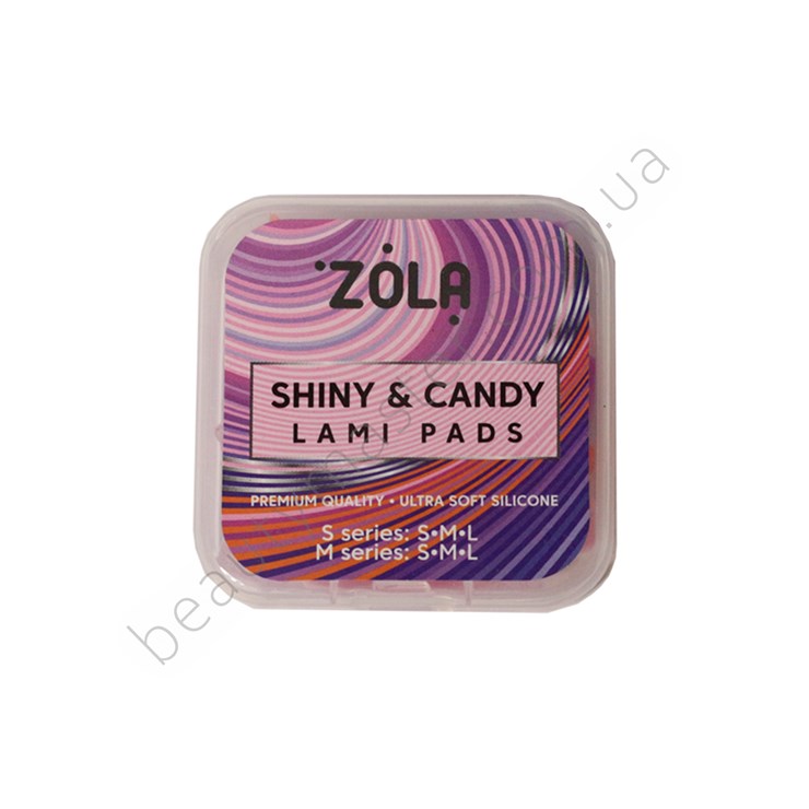 ZOLA Shiny & candy lami pads 6 par