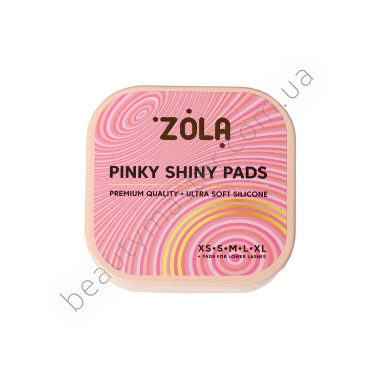 ZOLA Валики лифтинг+завиток Pinky shiny pads 6 пар
