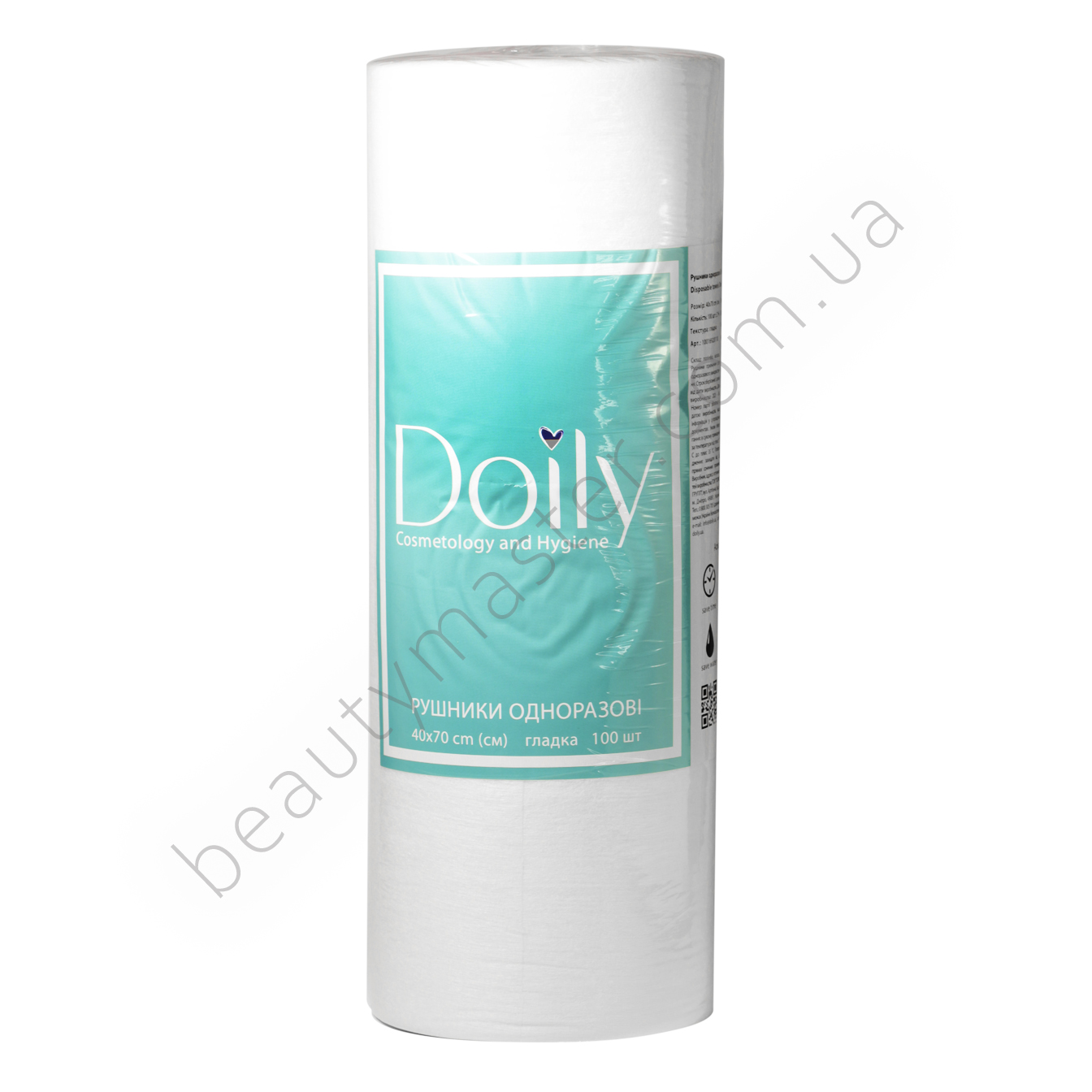 Doily Toallas Spanleys 40x70 cm lisas 40 g/m2 en rollo 100 unidades