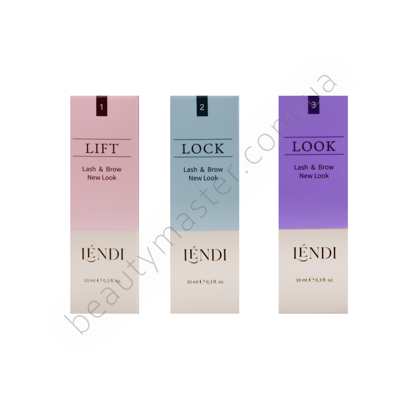Lendi Склад для ламінування №1 Lash&Brow New Look 10 мл