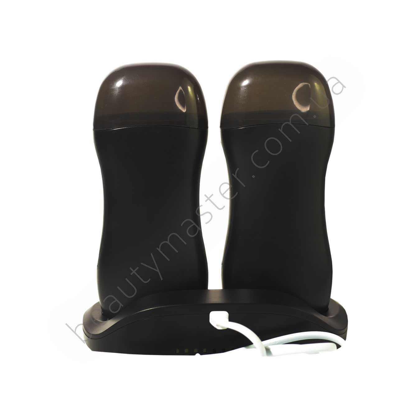 Воскоплав чорний на базі на 2 картриджі з терморегулятором