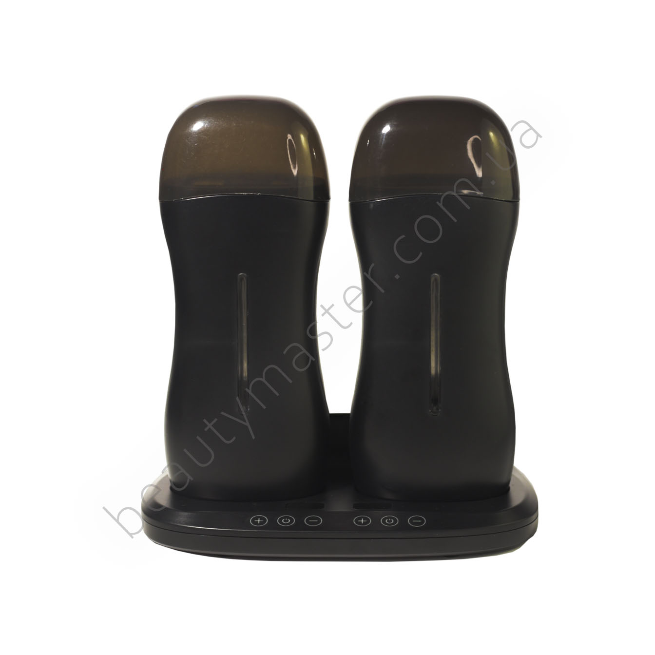 Воскоплав чорний на базі на 2 картриджі з терморегулятором